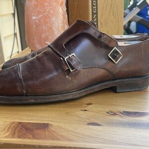 Allen Edmonds Brown Leather Oxford Shoes